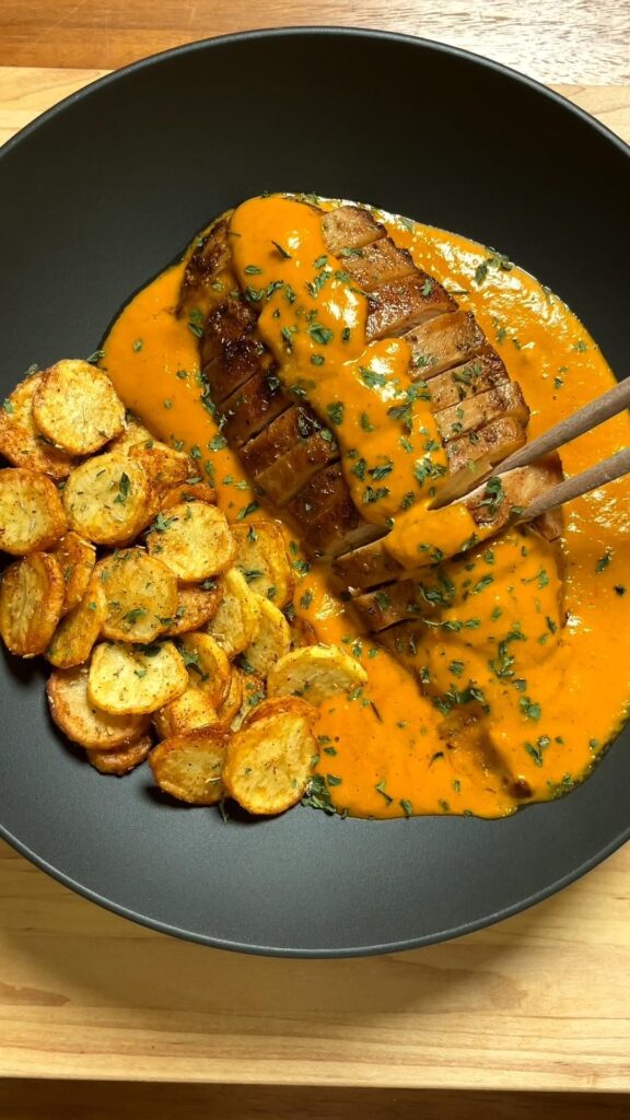creamy tomato chicken breast