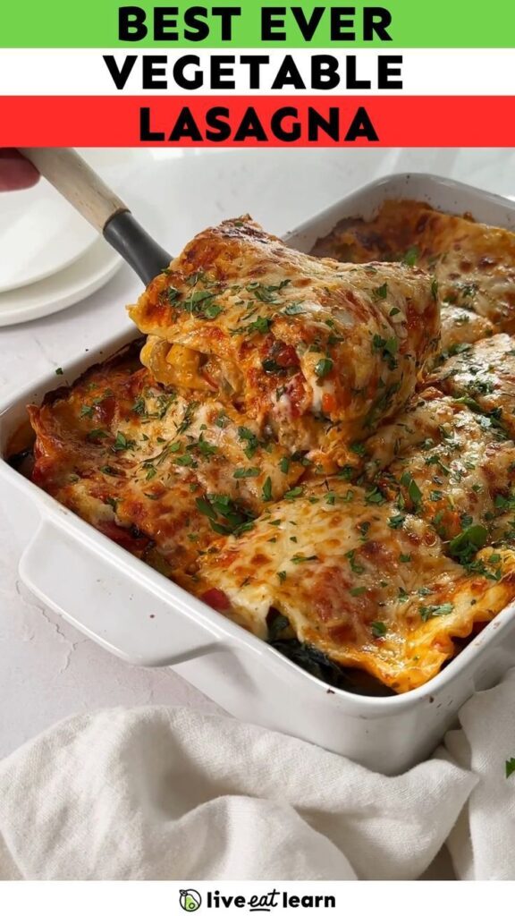 vegetarian lasagna recipe
