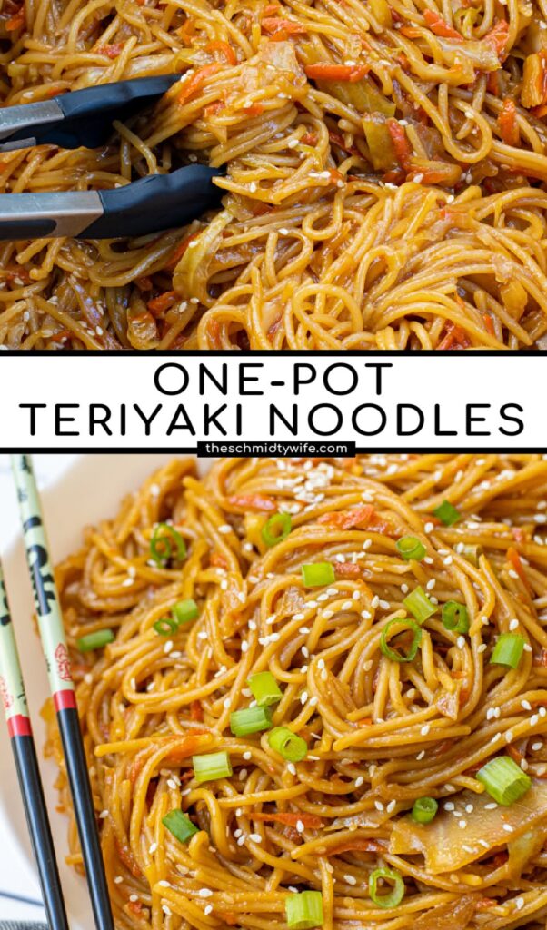 teriyaki noodles recipe