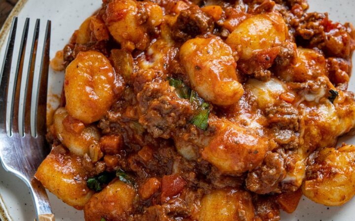 gnocchi bolognese recipe