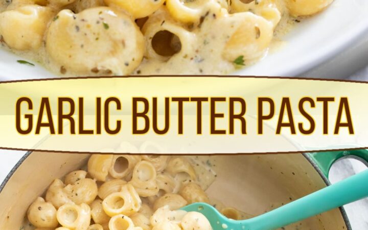 garlic pasta side dish