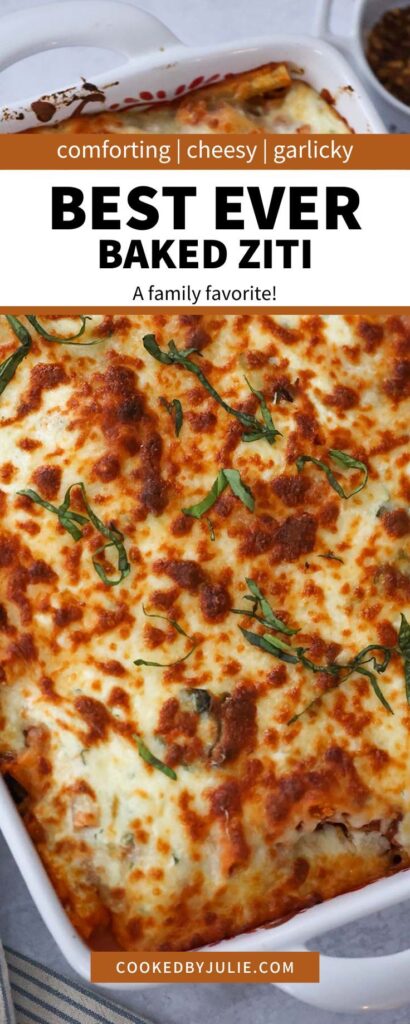 baked ziti with sausage and ricotta