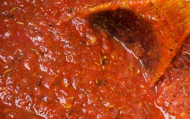 homemade marinara dipping sauce