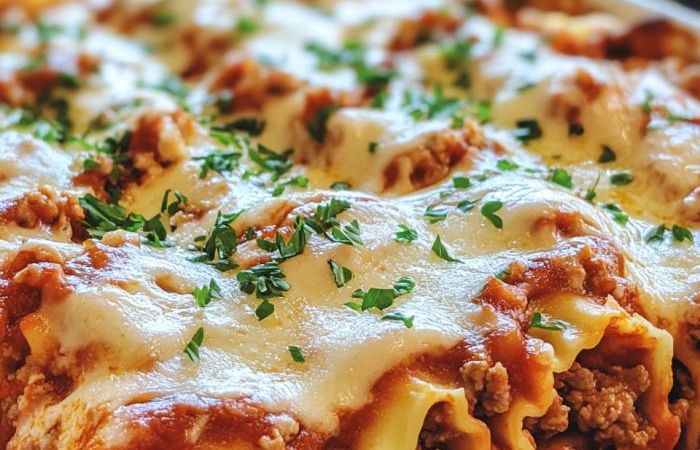 cheesy lasagna rolls