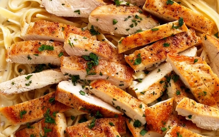 budgetbytes chicken alfredo