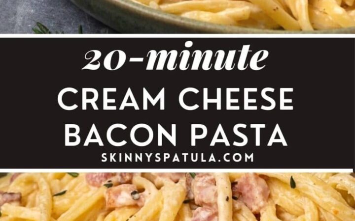 creamy pasta with cream cheese
