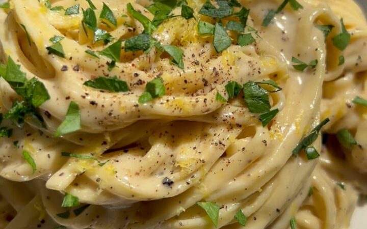 creamy lemon pasta recipe