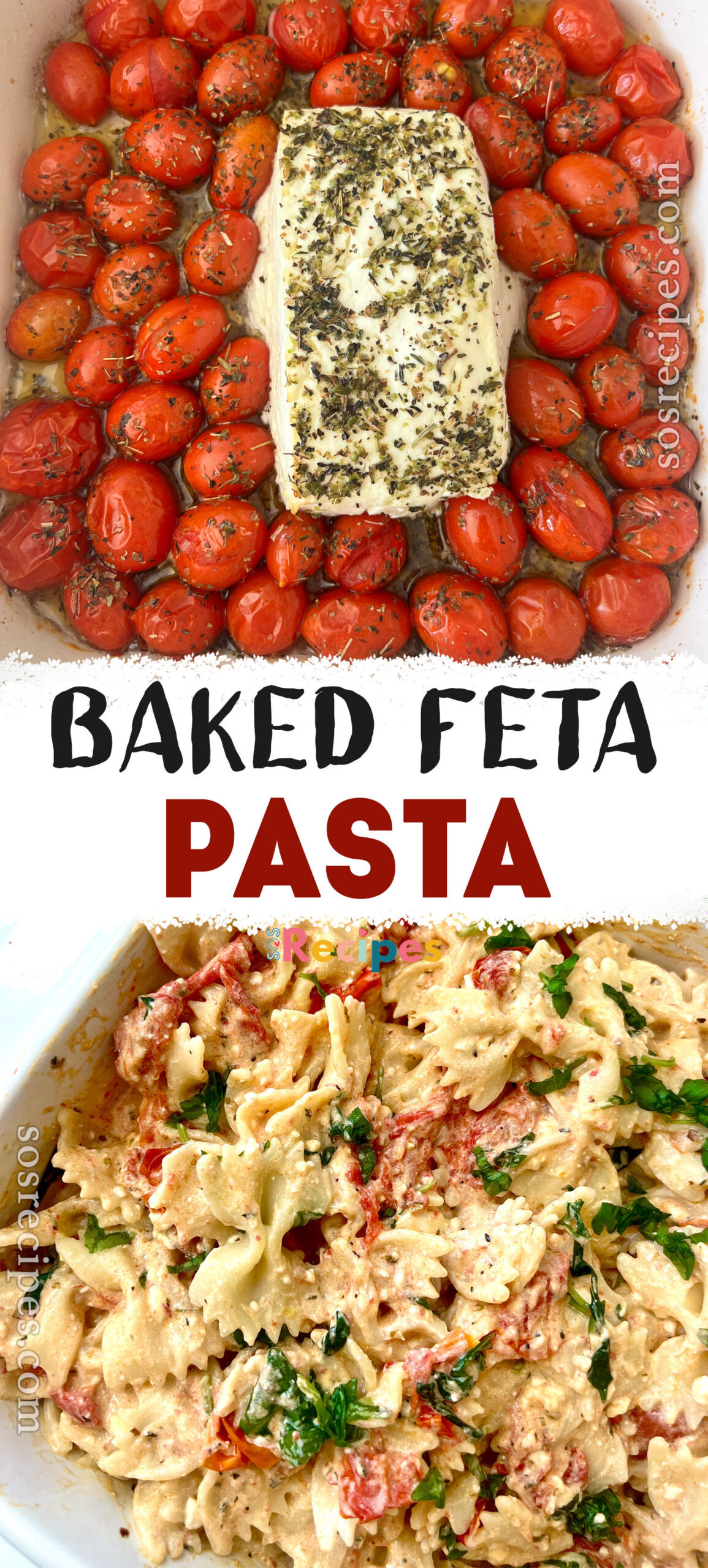Baked Feta Pasta with Tortellini