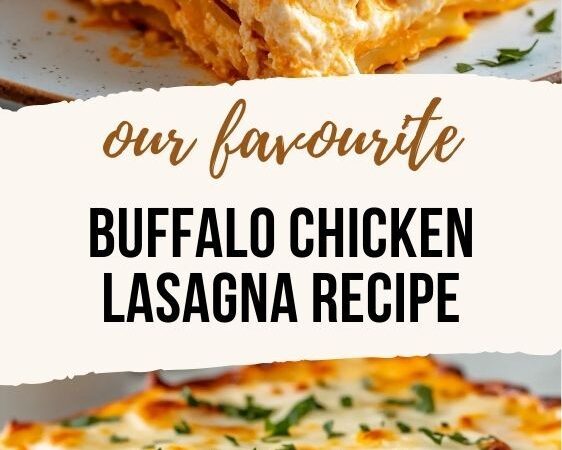 cheesy buffalo lasagna recipe