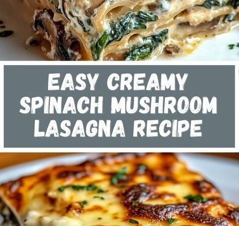 sausage and mushroom lasagna