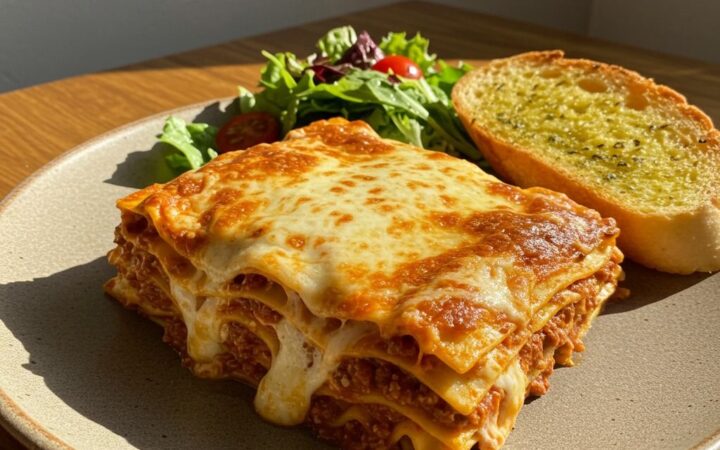 cheesy lasagna recipe