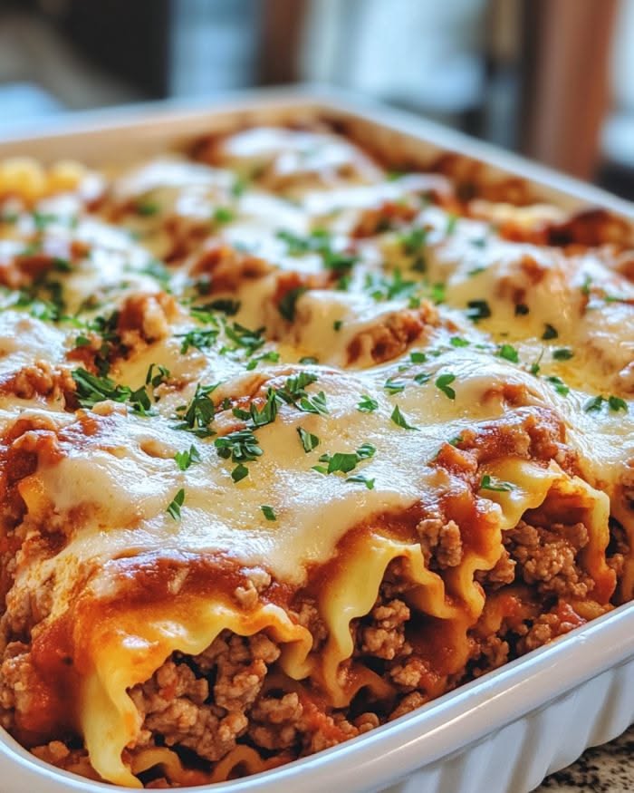 cheesy lasagna rolls