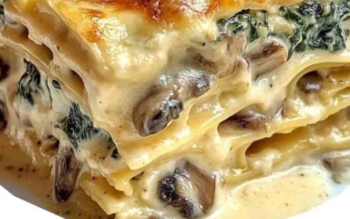 creamy vegetarian lasagna