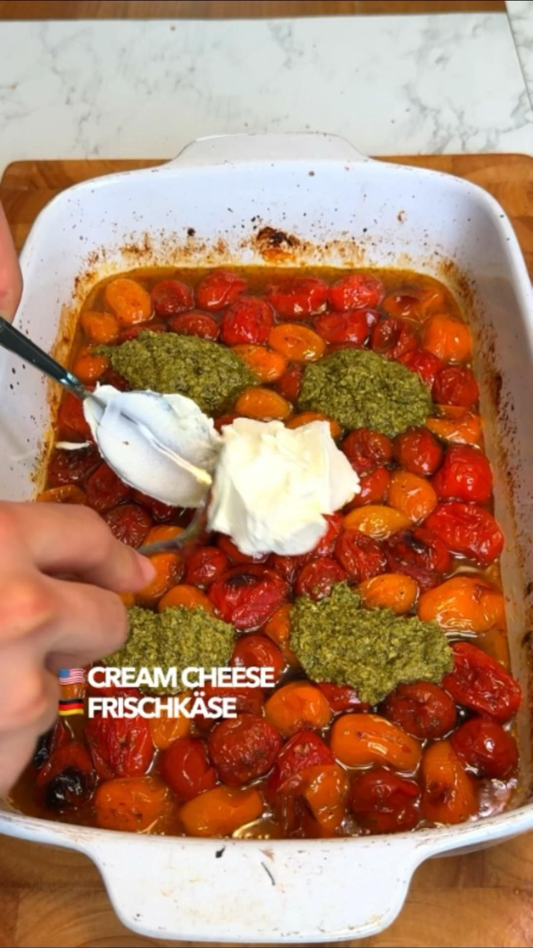 Cherry Tomato Bake