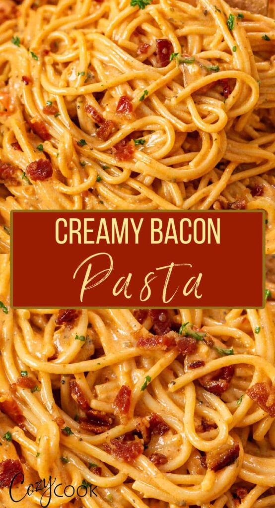 creamy bacon pasta recipe