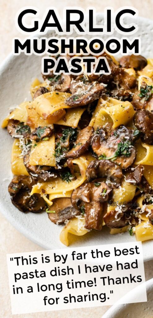 mushroom pasta recipe