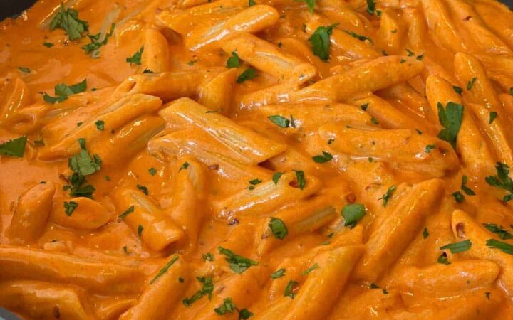 spicy cream pasta recipe