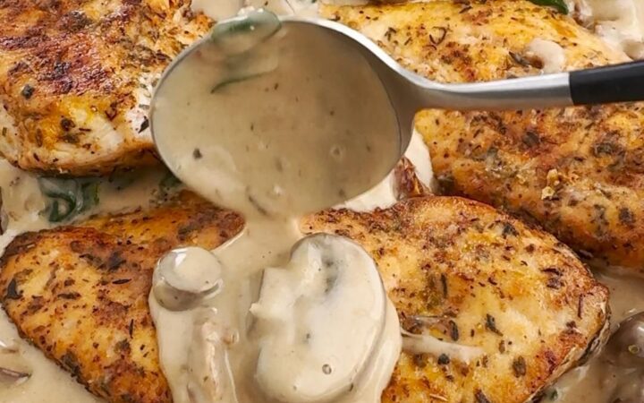 crispy parmesan crusted chicken