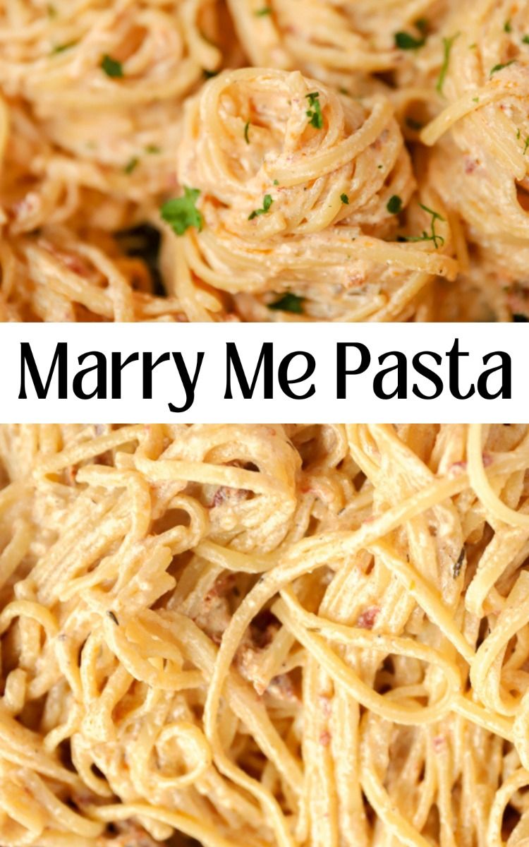 Marry Me Pasta Vegetarian