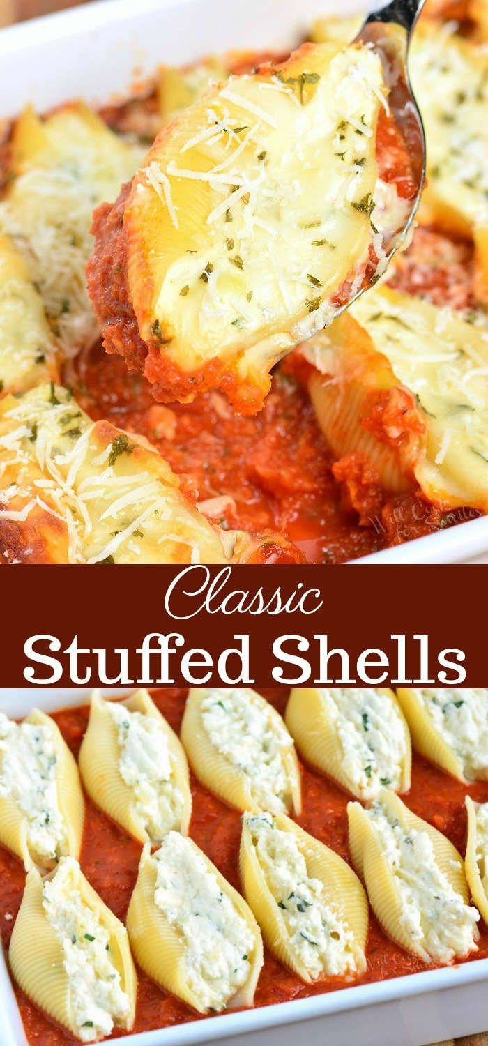 Stuffed Shells - From Scratch!