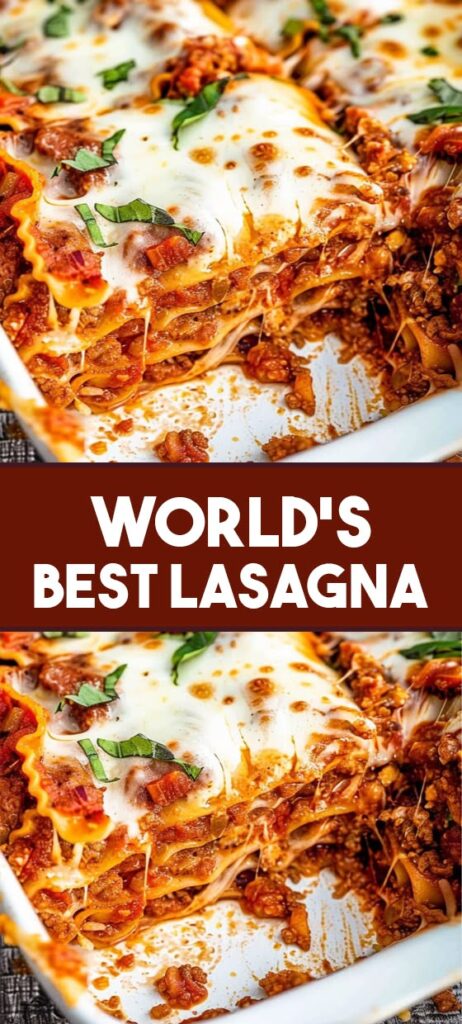 healthy lasagna recipe