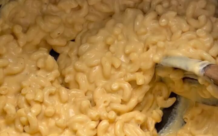 cheesy pasta dinner