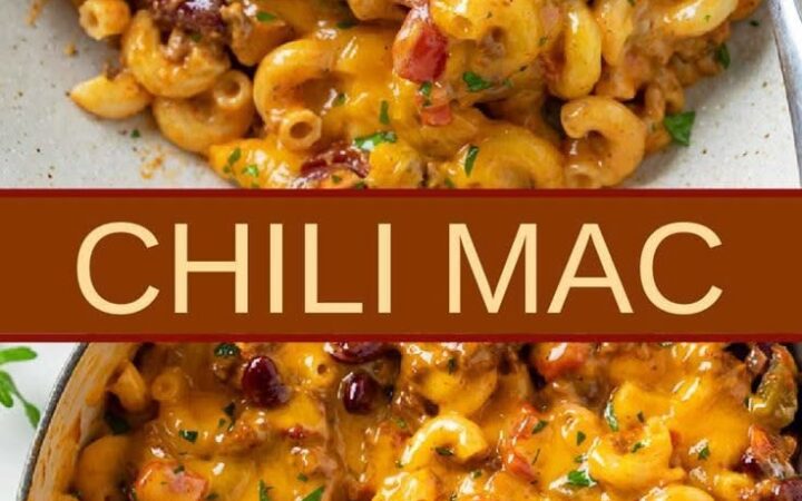 cheesy chili mac recipe