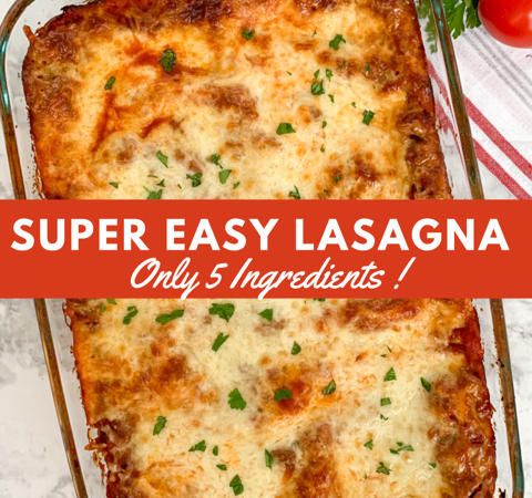 5 ingredient lasagna
