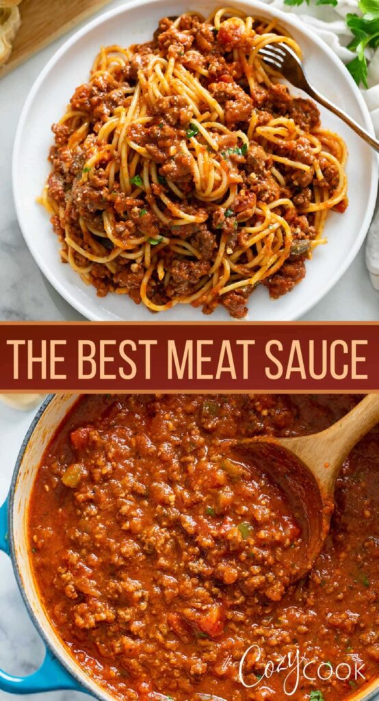 meaty spaghetti sauce recipe