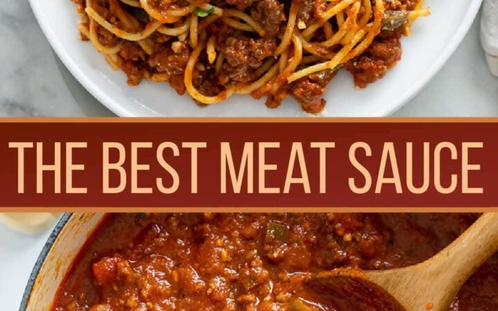 meaty spaghetti sauce recipe