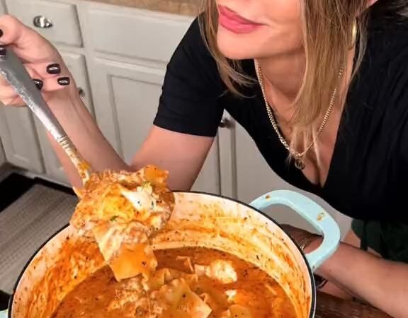 fall lasagna soup recipe