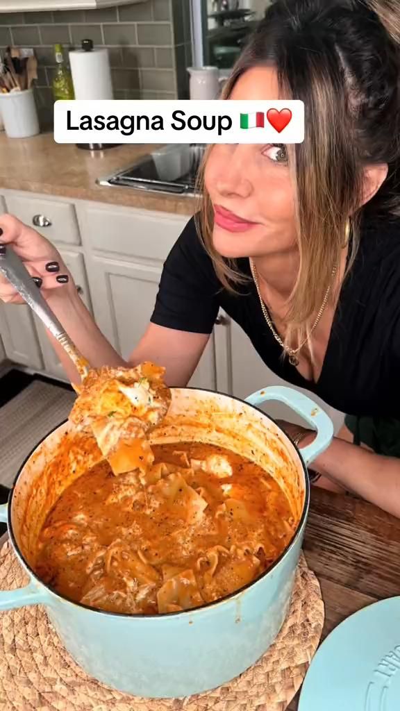 fall lasagna soup recipe