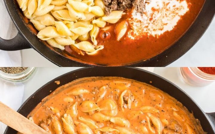 ground beef skillet recipe