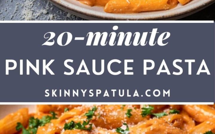 creamy pink sauce pasta