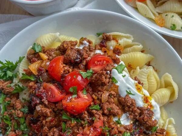 turkish pasta bake