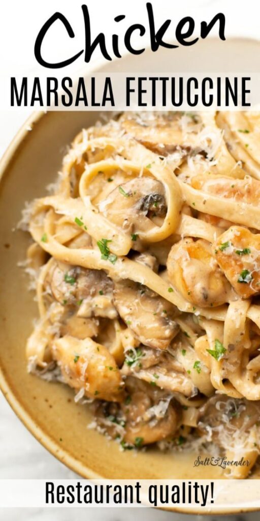 creamy marsala pasta recipe