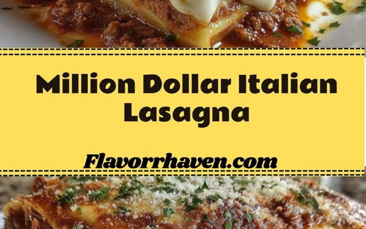 perfect lasagna recipe