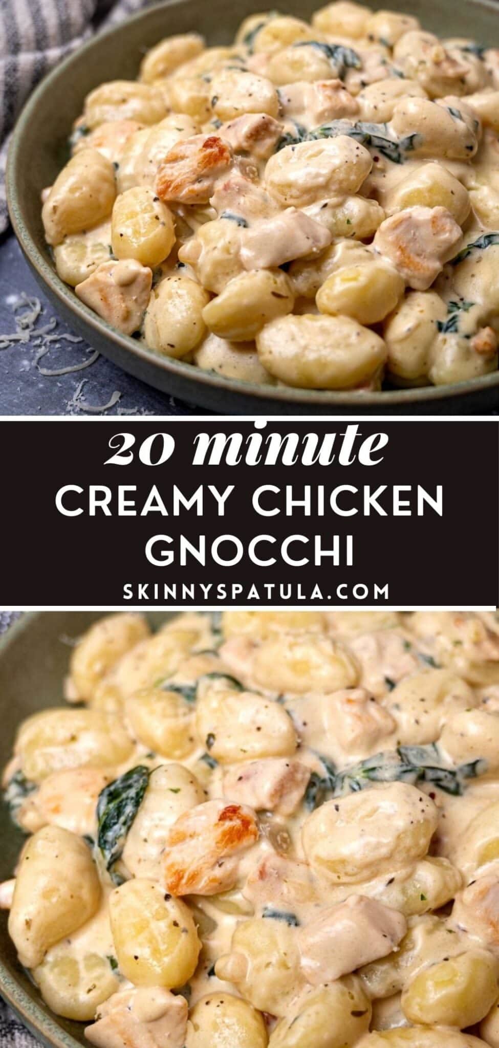 Creamy Spinach Ricotta Gnocchi