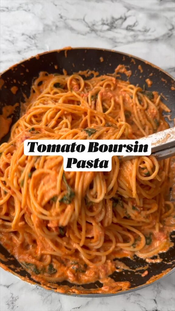 easy boursin pasta recipe