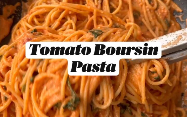 easy boursin pasta recipe