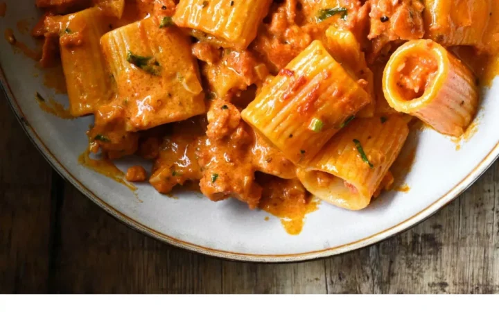 creamy chorizo pasta recipe