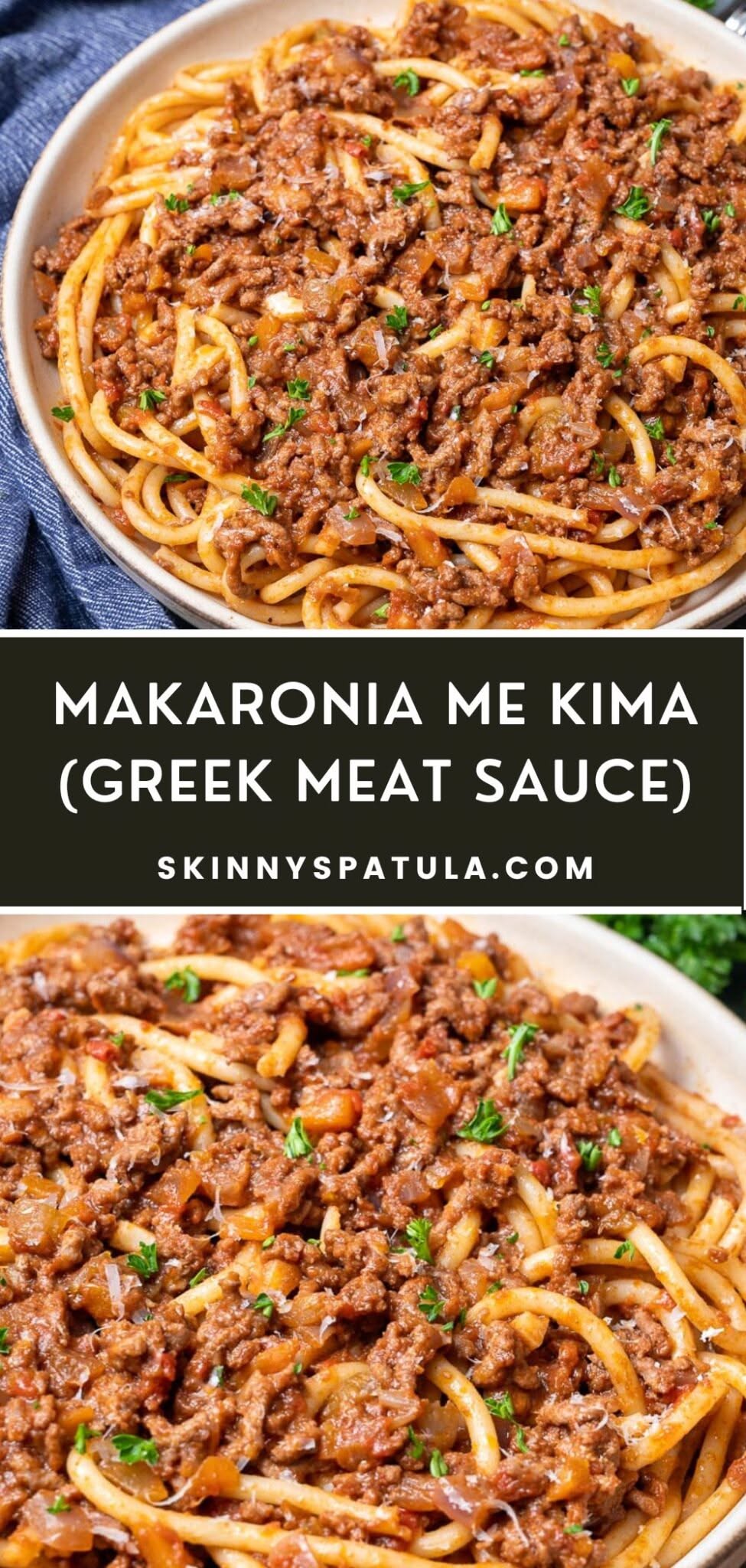 How To Make Greek Meat Sauce