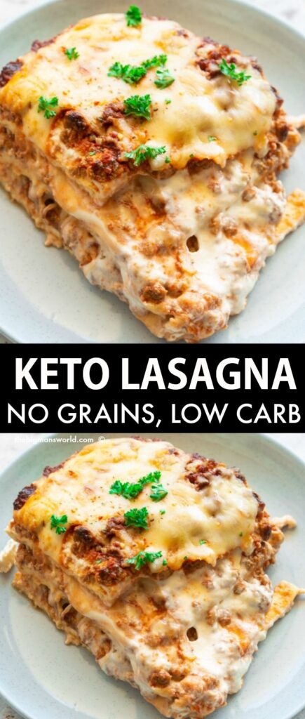 low carb lasagna without noodles