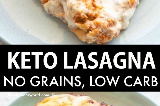 low carb lasagna without noodles