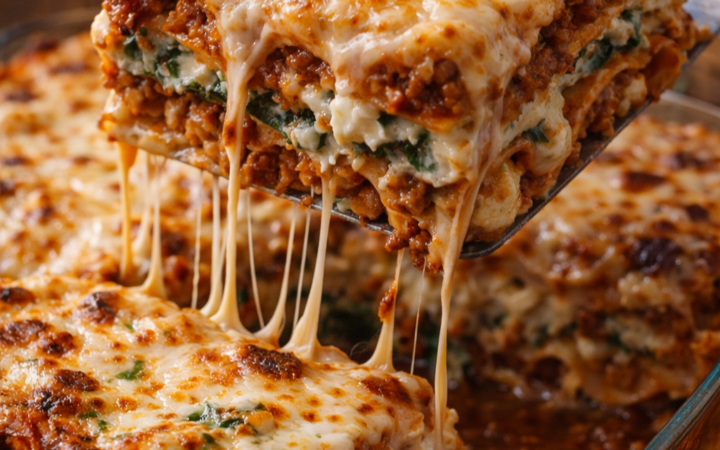 lasagna recipe with béchamel