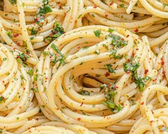 parsley spaghetti recipe