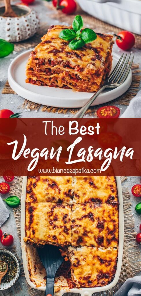 lentil lasagna recipe