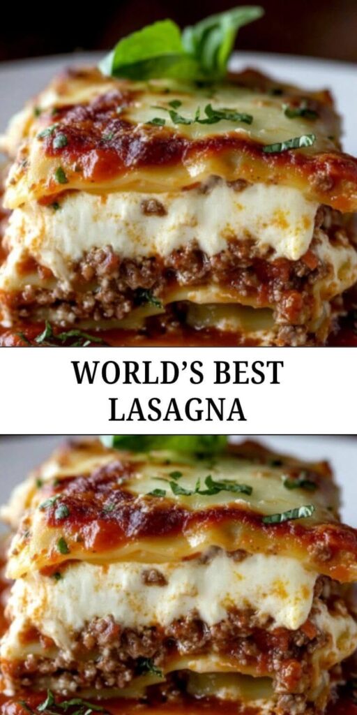 best homemade lasagna recipe
