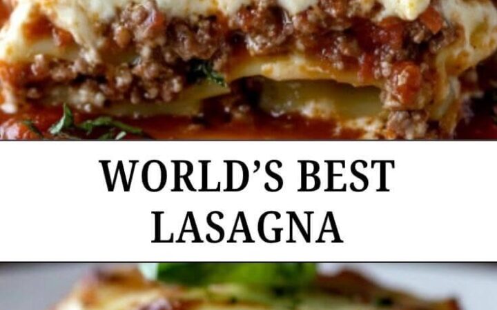 best homemade lasagna recipe