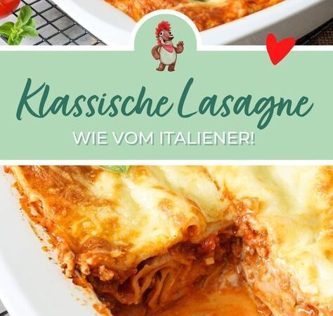 easy italian lasagne recipe